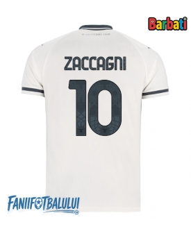 Lazio Mattia Zaccagni #10 Tricou Fotbal Replică 2025-26 Barbati Deplasare